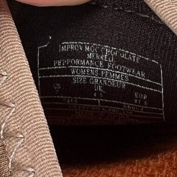 Merrell Improv MOC Shoes Women's 7 Chocolate Brown Athletic Slip On Sneakers - Picture 12 of 12